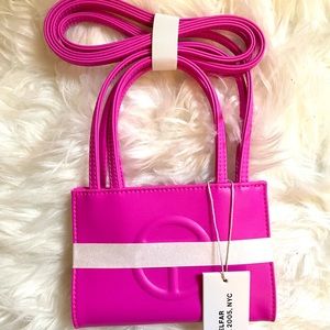SOLD Authentic Telfar Small- Azalea Shopping bag